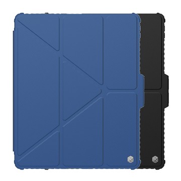 NILLKIN｜Apple iPad Pro 13 (2024/M4) 悍甲 Pro 皮套(多角度摺疊款) 平板皮套 支援休眠喚醒 黑色