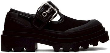 Bottega Veneta 黑色 Trek 乐福鞋