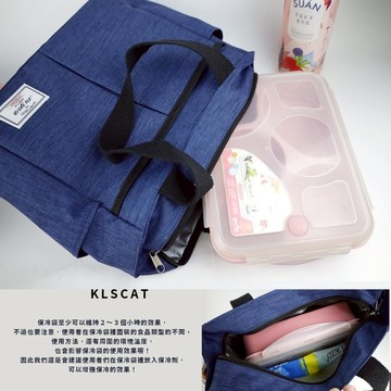 隔日到貨▷質感加分保冰保溫 保溫野餐袋 手提帶 L8135 KLSCAT