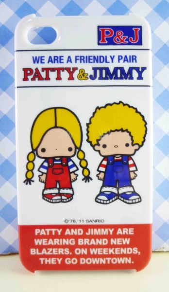 【震撼精品百貨】彼得&吉米Patty & Jimmy~iPhone4手機殼-紅白
