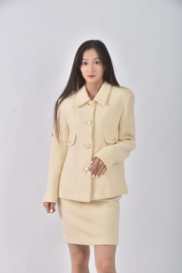 (S) craig質感杏色套裝