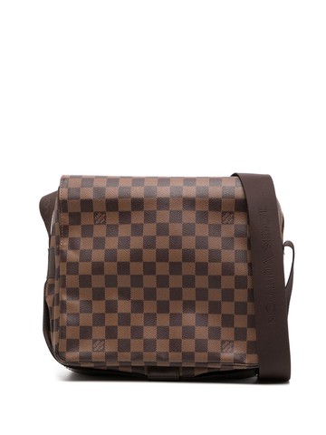 Louis Vuitton - 2010 pre-owned Naviglio messenger bag - men - PVC - One Size - Brown