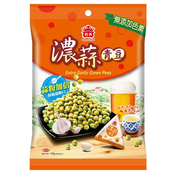 義美濃蒜青豆-178g