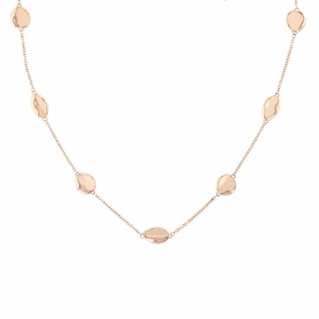 Calvin Klein CK Molten Pebble 鵝卵石項鍊 1212購物節 送禮推薦-玫瑰金 35000124