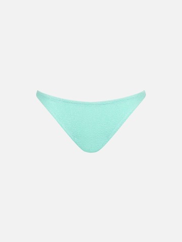 MC2 Saint Barth Woman Sage Green Crinkle Cheeky Swim Briefs Naomi