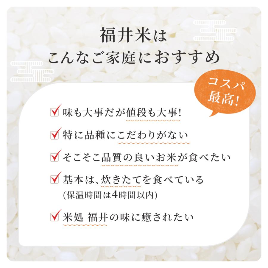 新米 米 5kg 送料無料 福井米 福井県産100% 白米 令和5年産