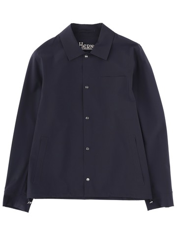 herno jacket with logo