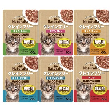 主食 【24入組】NaturaHa日和能量 主食貓餐包 60G