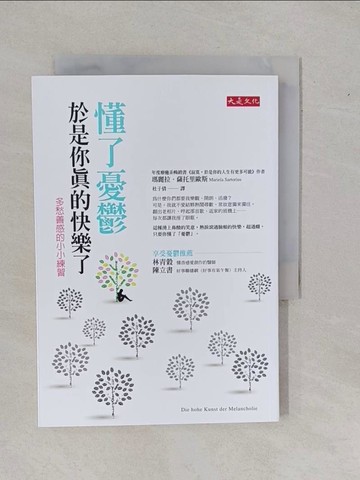 【書寶二手書T8／心靈成長_YBR】懂了憂鬱於是你真的快樂了_瑪麗拉．薩托里歐斯