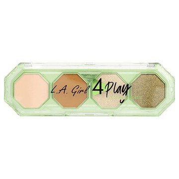 L.A. Girl, 4 色眼影盤，GES233 Cowgirl，0.11 盎司（3.2 克）