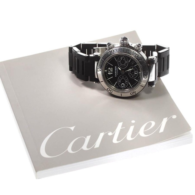 ☆訳あり☆保証書付き【CARTIER】カルティエ パシャ シータイマー