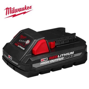 【Milwaukee 美沃奇】18V鋰電高輸出鋰電池3.0AH(M18HB3)