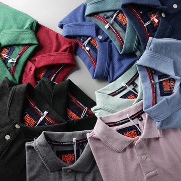 資深流水！這份品質感！外貿男裝工廠剪標尾貨短袖T恤上衣POLO衫