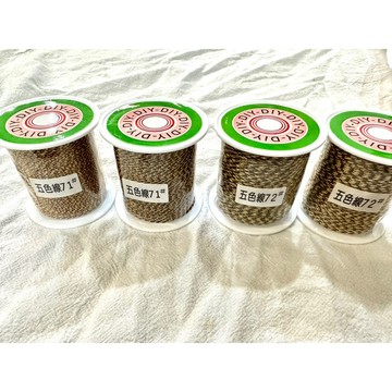 遇見~台灣製造 五色線 五色金線 71號線 72號線 金蔥線 台灣線 手工線 中國節繩 手作繩 手編繩