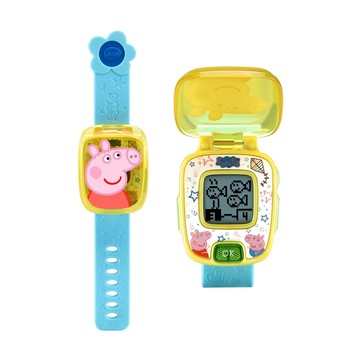 Vtech - 粉紅豬小妹-多功能遊戲學習手錶-藍