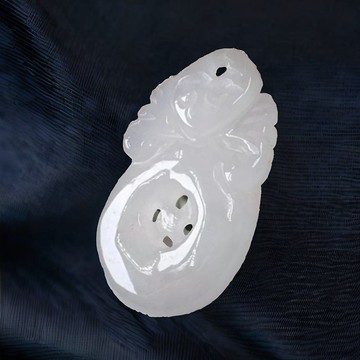 【福在眼前】冰種翡翠福貝項鍊 | 天然緬甸玉A貨翡翠 | 送禮