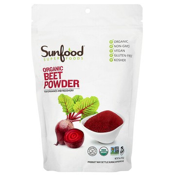 Sunfood, 有機甜菜粉，8 盎司（227 克）