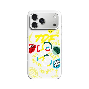 iPhone 17 Pro Max SolidX 白 - Le Tour de France - Cycling Composition