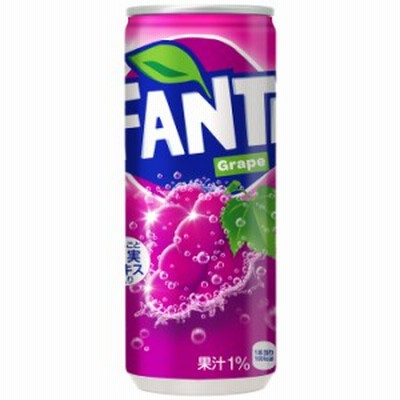 【9/1 9:59迄 300円OFFマンスリーCP】ファンタ グレープ 250ml缶×30本