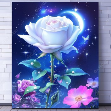 💎盒裝💎台灣現貨💎 DIY鑽石貼畫 新款5D鑽石畫 手作 滿鑽 水鑽 鑽貼畫 手工點鑽畫 大幅 立體貼鑽畫 黏鑽畫