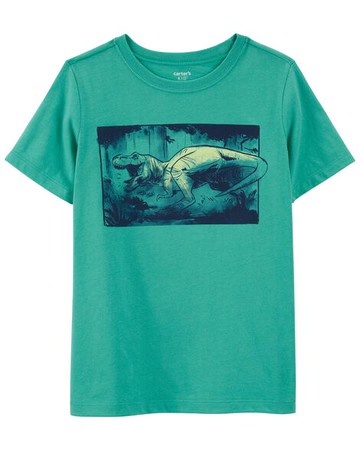 Kid Dinosaur Jersey Tee