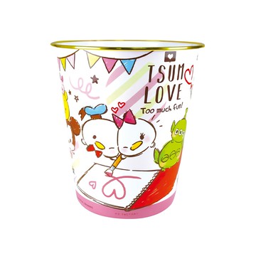 Disney 迪士尼 TSUM 塑膠垃圾桶  23.5 x 21.5cm  1個