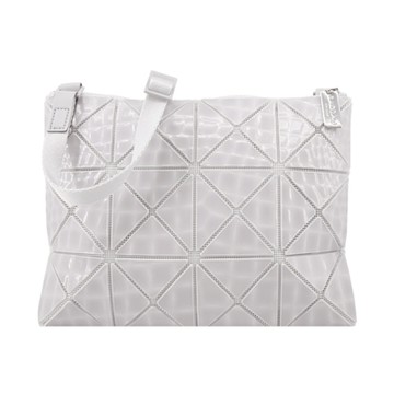 ISSEY MIYAKE 三宅一生 BAOABO KAIJU 3X4壓紋斜背包-灰色