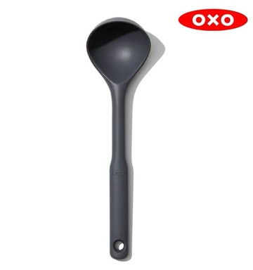 【美國OXO】全矽膠長柄湯杓-小
