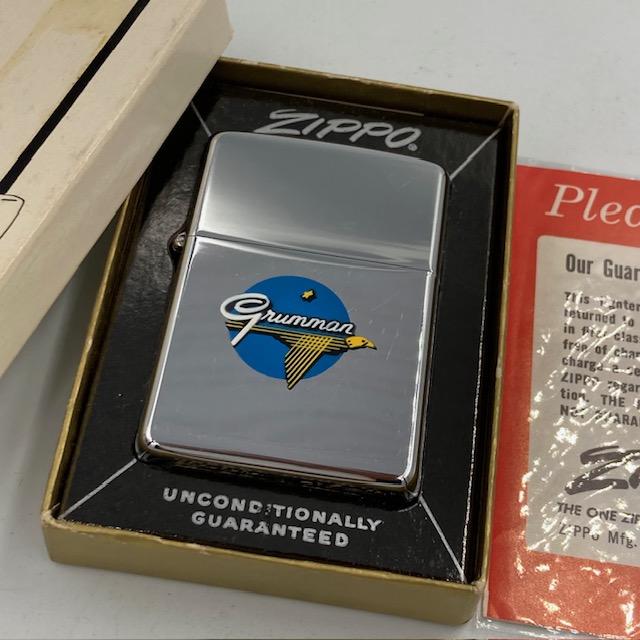 ジッポー ZIPPO ライター 未使用に近い美品 1965年 タウン＆カントリー GRUMMAN グラマン PAT.2517191