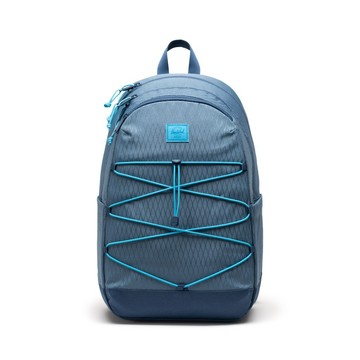 【Herschel】菱格紋系列 - Kingston 15/16運動機能抽繩後背包 30L 藍色 11766-07793