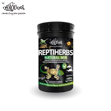 HAQUOSS 義大利海酷 爬蟲綜合蔬果飼料 1000ml 適用陸龜 草食性爬行動物 _廠商直送
