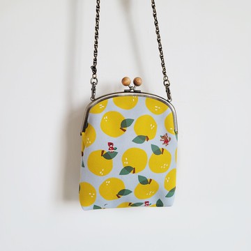 BoingBoing 檜木釦 口金包 防潑水 小廢包 手機包 斜背包 側背包 鍊條包 女生禮物 聖誕禮物 - 梨想成真