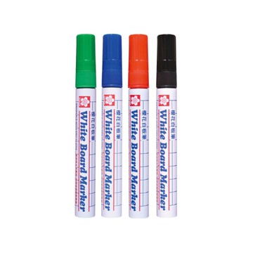 櫻花白板筆-黑/紅/藍/綠