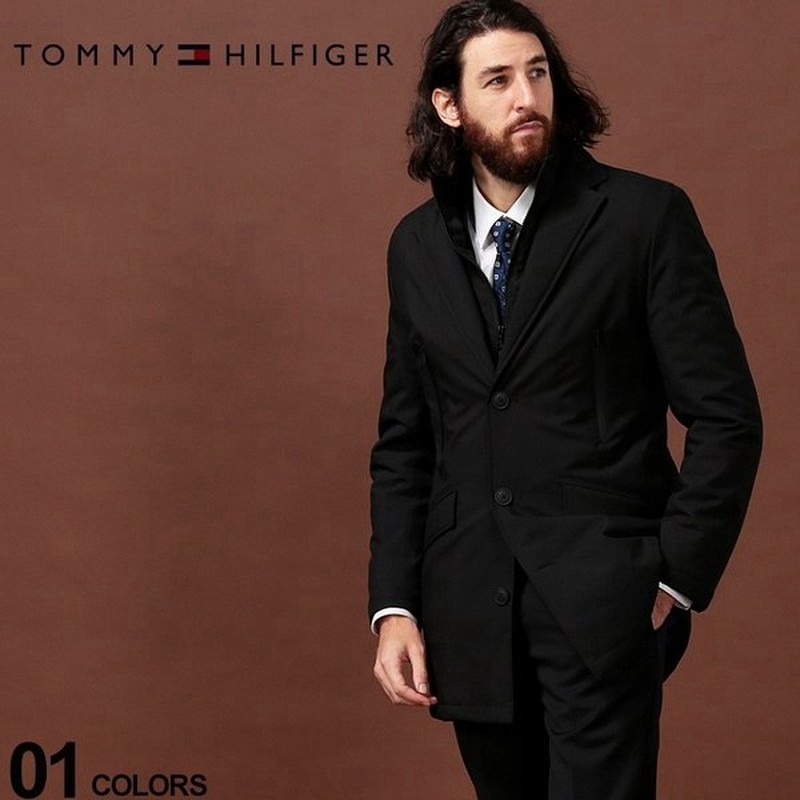 トミーヒルフィガー コート Tommy Hilfiger ナイロン 中綿 チェスター レイヤード ブランド メンズ アウター Tmrobertara0002 通販 Lineポイント最大0 5 Get Lineショッピング