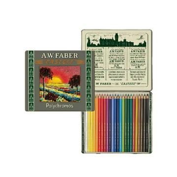 FABER-CASTELL 輝柏 111年紀念版油性色鉛筆 24色 / 盒 211002【APP滿額下單4%點數(單一帳號最高1000點)】7/31止