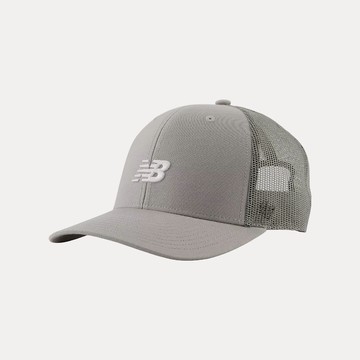 【NEW BALANCE】NB 帽子 運動帽 棒球帽 遮陽帽 灰 LAH00451TAG