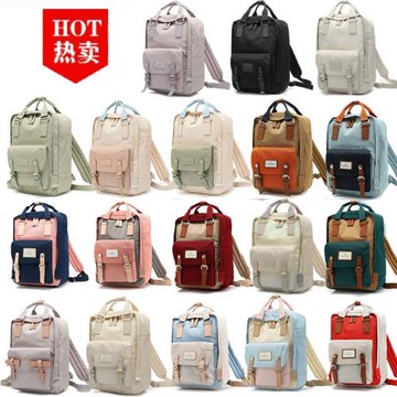 NX DOUGHNUT正版甜甜圈雙肩包大容量旅行電腦包高中初中學生書包