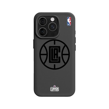 iPhone 16 Pro SolidX 黑 - NBA - B&W-洛杉磯快艇 L.A. Clippers B&W - Light