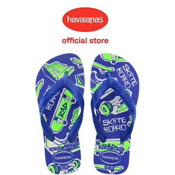 Havaianas 哈瓦仕 拖鞋 童鞋 兒童 滑板 藍 Kids Athletic 4127273-2833K