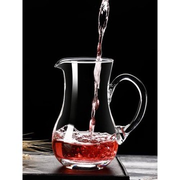 2025新款玻璃白酒分酒器家用輕奢高檔高端紅酒醒酒器高級感帶刻度