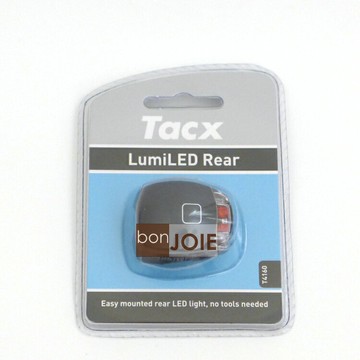 ::bonJOIE:: 美國進口 Tacx LumiLED Safety Light T4160 車尾燈 red LED (腳踏車 自行車 單車 後車燈 尾燈 後燈 車燈 燈具)