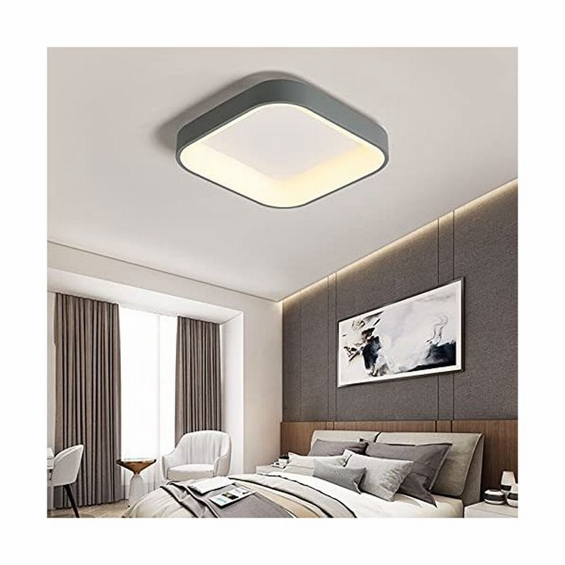 シーリングライト 6畳 8畳 寝室ランプ おしゃれ 北欧風 四角 天井照明 照明器具 調光 調色 電球色 昼光色 昼白色 リモコン付き Led天井ライ 通販 Lineポイント最大0 5 Get Lineショッピング