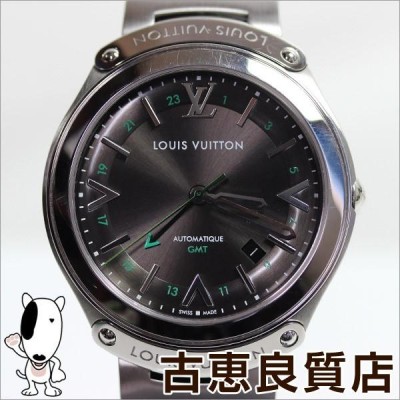 ルイヴィトン LOUIS VUITTON フィフティーファイブ GMT Q6D300 ...