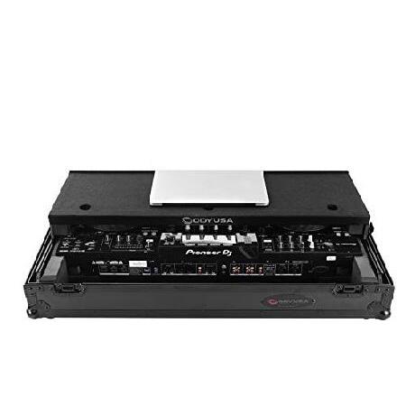 ODYSSEY (オデッセイ) DJコントローラーケース Pioneer DJ XDJ-XZ用 Pioneer XDJ-XZ Black Label Glide Style Case With Wheels and 1U Rack FZGSXDJXZW1BL