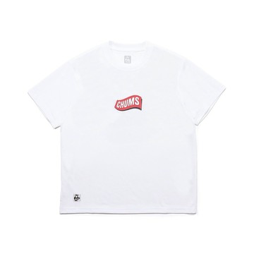 CHUMS 男 Lets Go out on Holidays! Work Out Dry T快乾短袖上衣 白色-CH012377W001