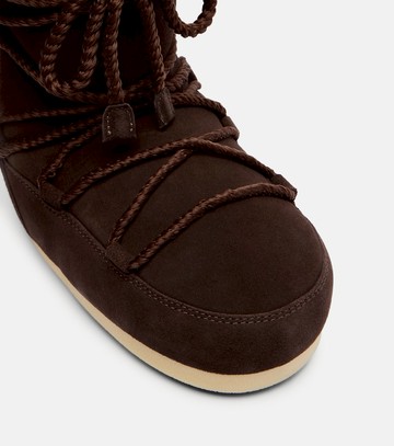 Moon Boot EVX shearling-lined suede snow boots