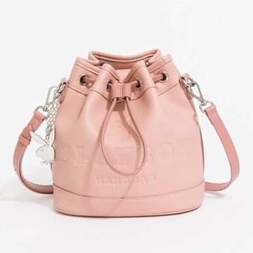 PLAYBOY - 水桶包 Trendy系列 - 粉色