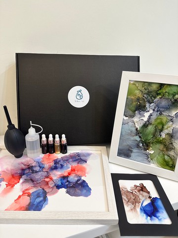 酒精墨水材料包  在家享受微醺時光