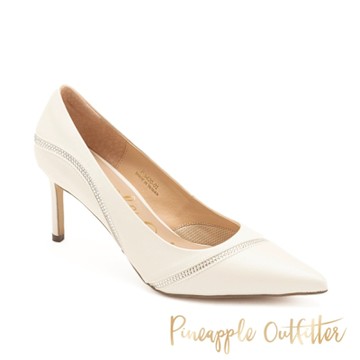 Pineapple Outfitter-璀璨鑽飾尖頭高跟鞋 GAEL-白色