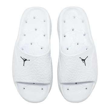 Nike 拖鞋 Jordan Franchise Slide SH 男鞋 白 黑 喬丹 HQ2163-100